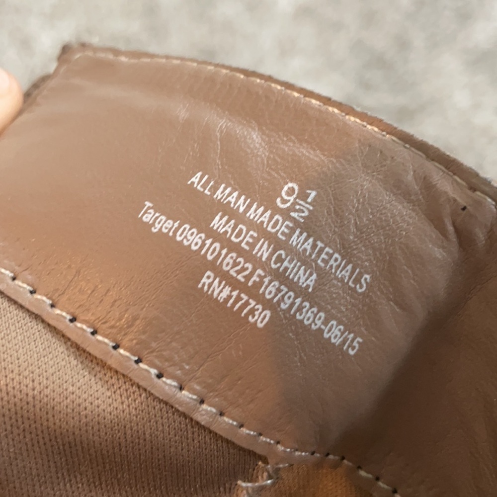 Tan Booties - Picture 5 of 6